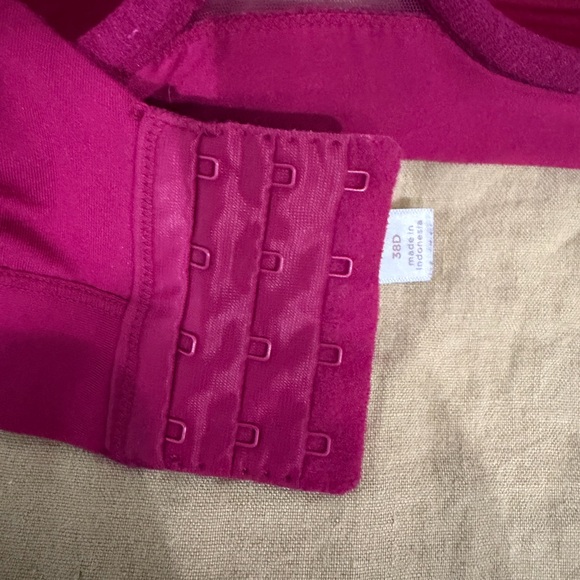 Vibrant Fuchsia Women's Bra - Picture 3 of 6